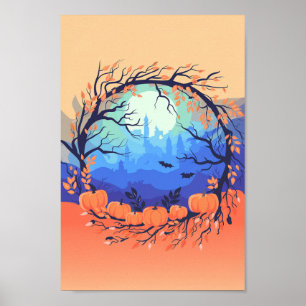 Affiche Moonlit Harvest