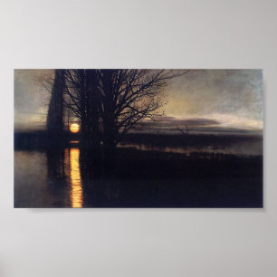 Affiche Moonrise - Stanisław Masłowski en 1884 - Moon