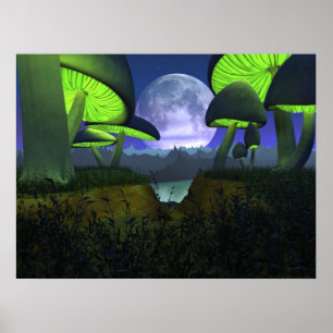Affiche Moonshrooms