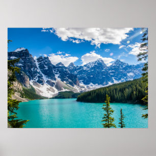 Affiche Moraine Lake