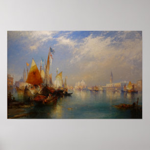Affiche Moran - Le Grand Canal Venise 1899