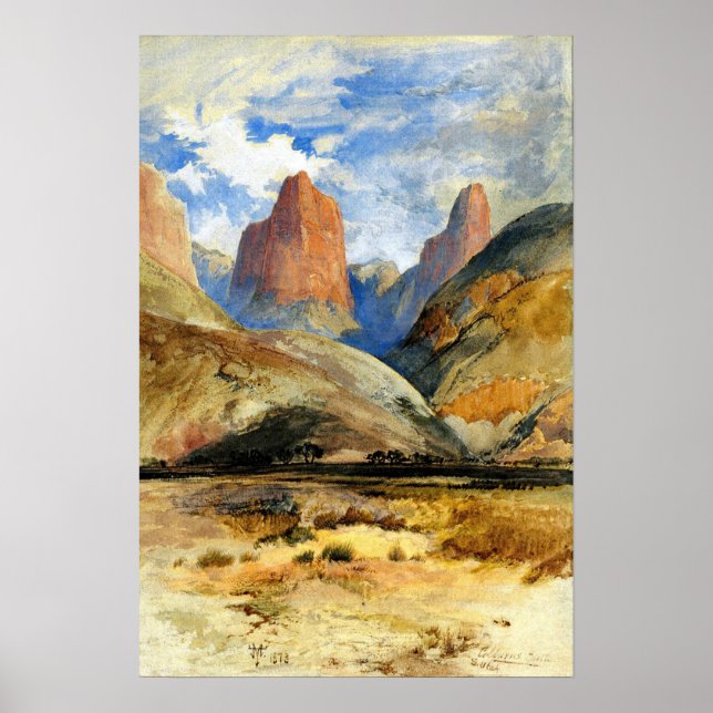 Affiche Moran - Sud de l'Utah (Devant)