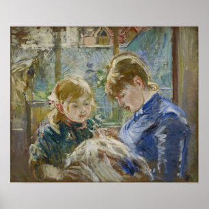 Affiche Morisot - La Couture