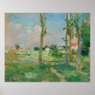 Affiche Morisot - Paysage De La Creuse 1882