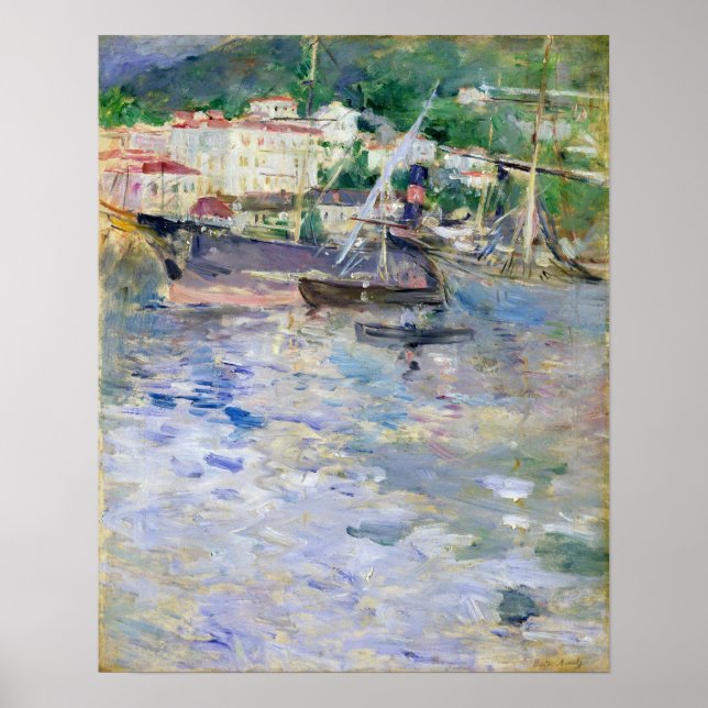 Affiche Morisot - Port Of Nice (Devant)