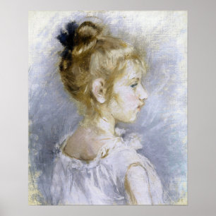 Affiche Morisot - Portrait De Blanche Pontillon 1877