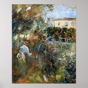 Affiche Morisot - Woman In The Garden 1882