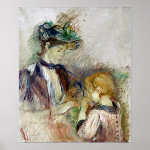 Affiche Morisot - Young Woman And Child 1894