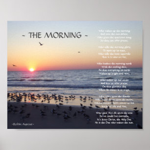 AFFICHE MORNER PLAGE DE SLELEVER POEM