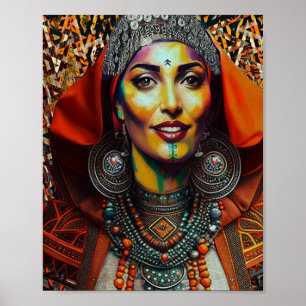 Affiche Moroccan Amazigh Beauty v1