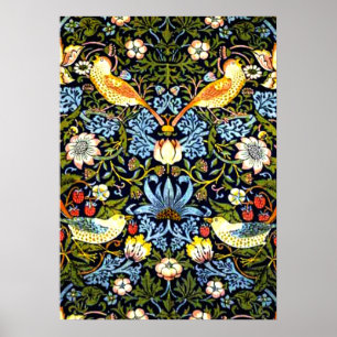 Affiche Morris - Thief aux fraises