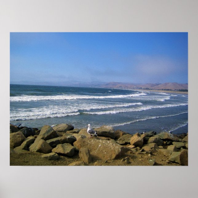 Affiche Morro Bay, Californie (Devant)