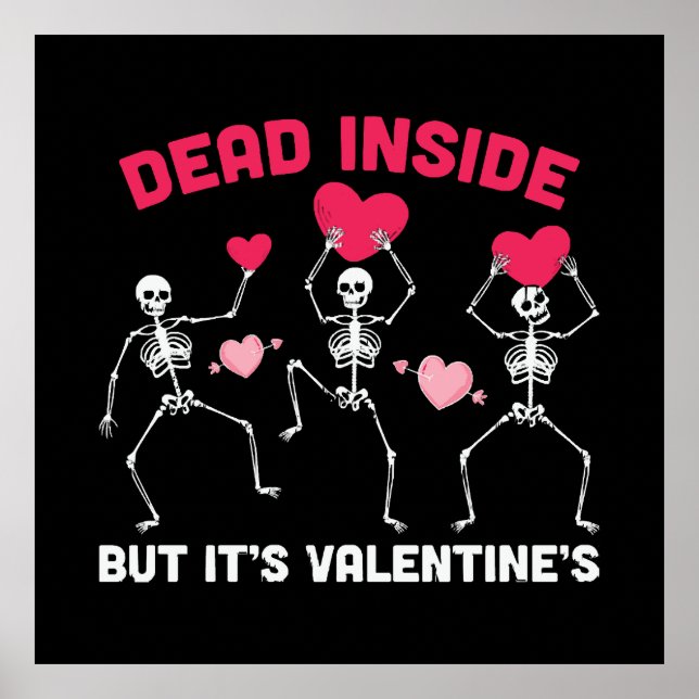 Affiche Mort à l'intérieur mais c'est la Saint-Valentin (Devant)