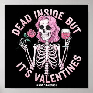 Affiche Mort à l'intérieur mais c'est la Saint-Valentin dr
