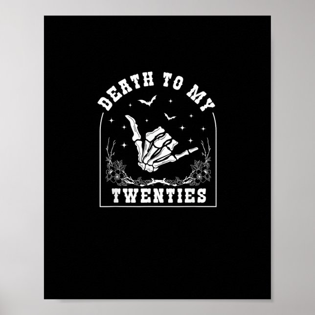 Affiche Mort à ma vingtaine - Whimsigoth 30e anniversaire (Devant)