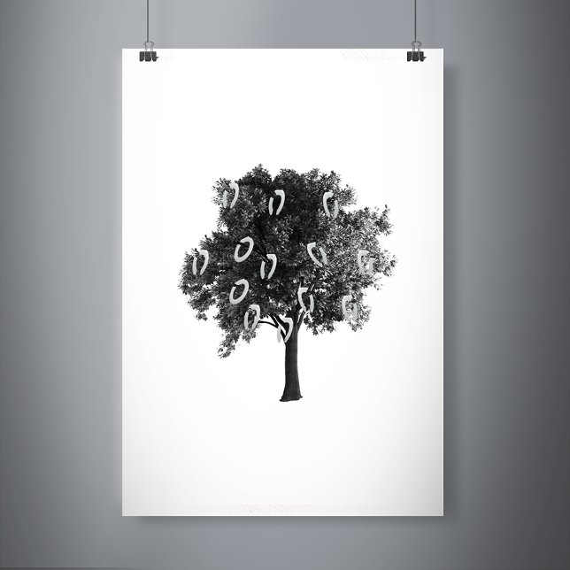 Affiche Mort Comme Moi Toilet Seat Tree (Créateur téléchargé)
