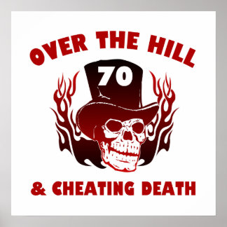 Affiche Mort de triche 70e anniversaire