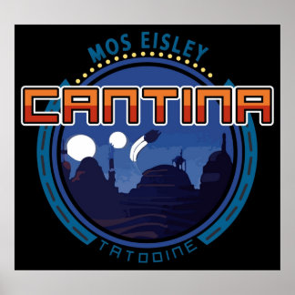 Affiche Mos Eisley Cantina Tatooine