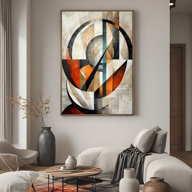 Affiche Mosaïque de Temps (Créateur téléchargé)