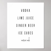 Moscou Mule Cocktail Recette