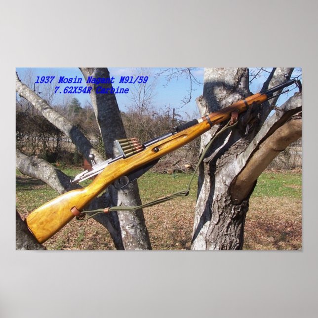Affiche mosin nagant m91/59 (Devant)