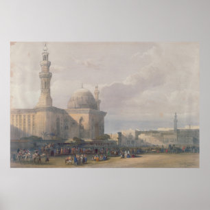 Affiche Mosque of Sultan Hasan from Great Square Rumeyleh