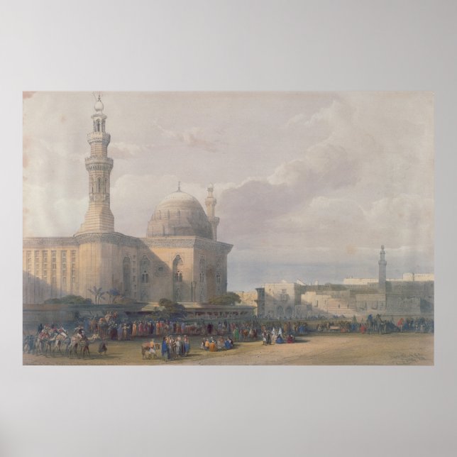 Affiche Mosque of Sultan Hasan from Great Square Rumeyleh (Devant)