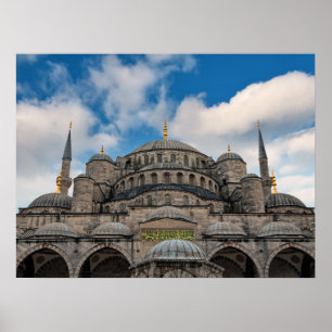 Affiche Mosquée bleue Istanbul