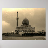 Mosquée Buniya de Bagdad en Irak vintage