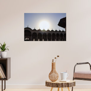 Affiche Mosquée du Soleil sur le Caire