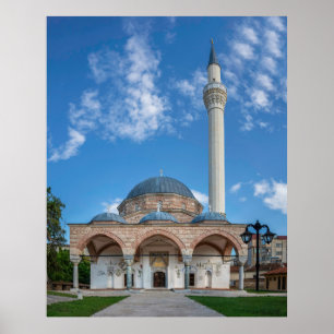 Affiche Mosquée Hajdar Kadi - Bitola, Macédoine
