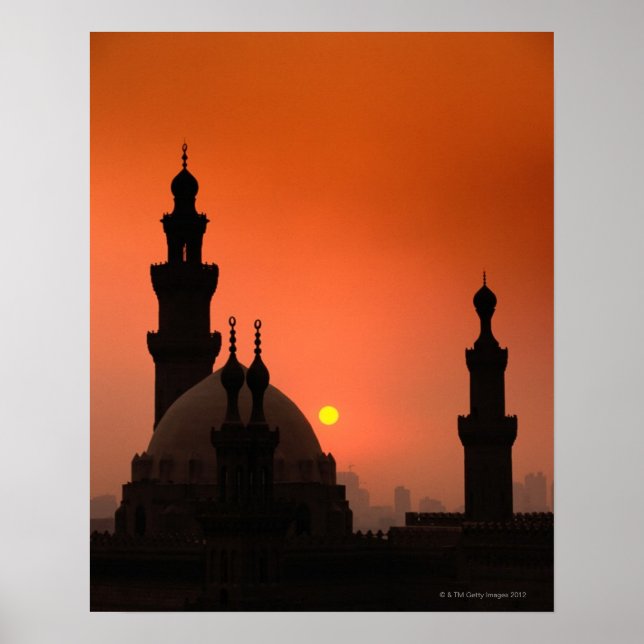 Affiche Mosques at Sunset (Devant)