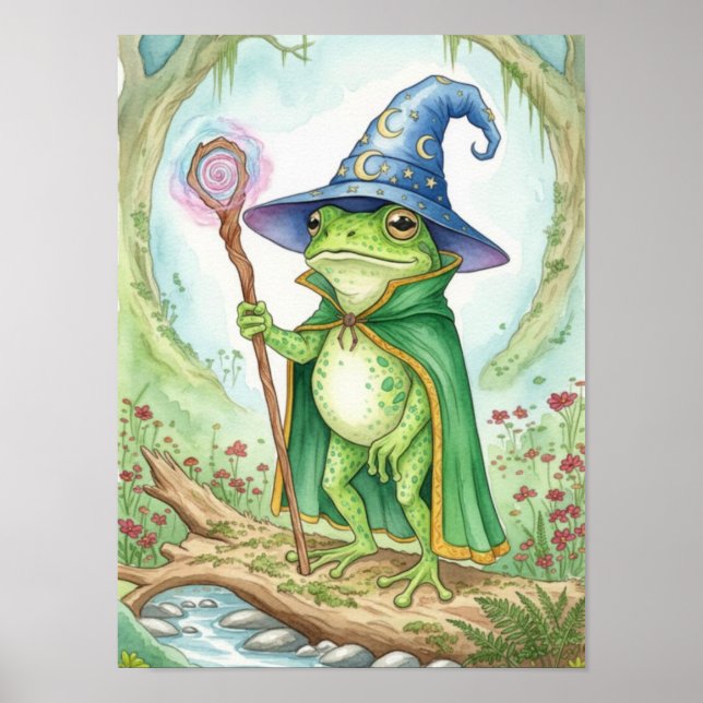 Affiche MossyForestFrog2 (Devant)