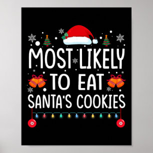 Affiche Most Likely To Eat Santas