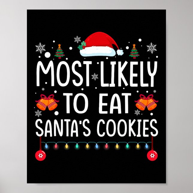 Affiche Most Likely To Eat Santas (Devant)