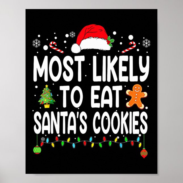 Affiche Most Likely To Eat Santas (Devant)