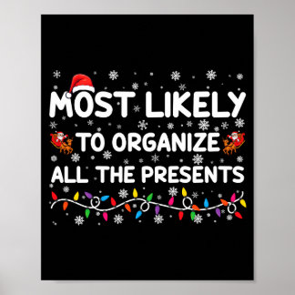 Affiche Most Likely To Organize All The Xmas _1