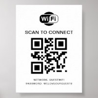 Mot de passe Wifi | Analyse du code QR pour se con