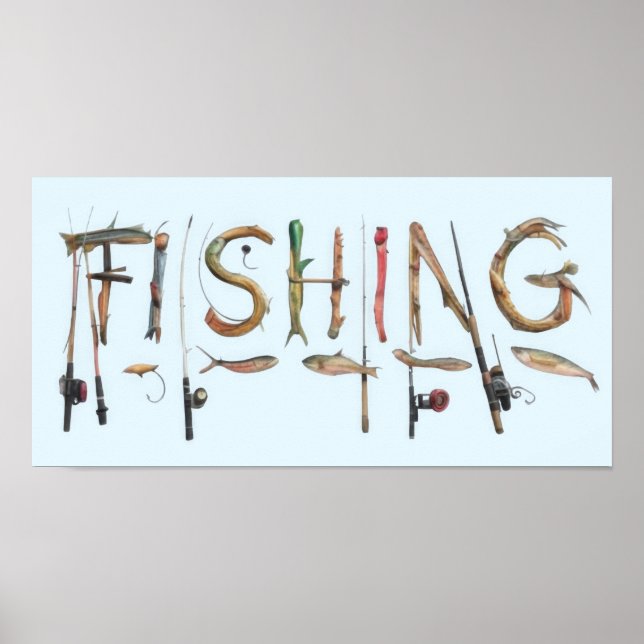 Affiche Mot de pêche (Devant)