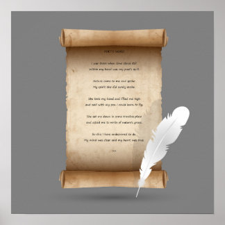 AFFICHE MOT DU POÈTE