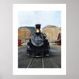 Affiche Moteur à vapeur en Silverton