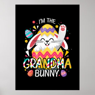 Affiche Mother Art Je suis l'anniversaire de Grandma Bun
