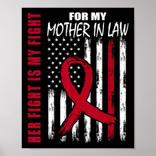Affiche Mother In Law Multiple Myeloma Awareness American  (Devant)