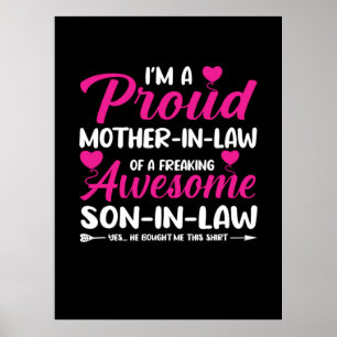 Affiche Mother In Law Of Awesome Son In Law