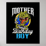 Affiche Mother of the Birthday T Rex Boy Matching Video<br><div class="desc">Mother of the Birthday T Rex Boy Matching Video Gamer Gift. Perfect gift for your dad,  mom,  papa,  men,  women,  friend and family members on Thanksgiving Day,  Christmas Day,  Mothers Day,  Fathers Day,  4th of July,  1776 Independent day,  Veterans Day,  Halloween Day,  Patrick's Day</div>