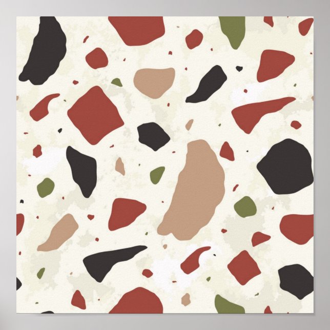 Affiche motif Abstrait (Devant)