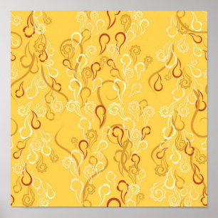 Affiche motif Abstrait