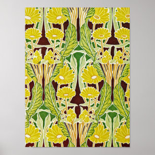 Affiche Motif Art Nouveau #7 à Emporio Moffa