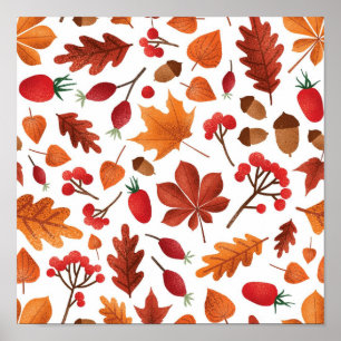 Affiche Motif automne