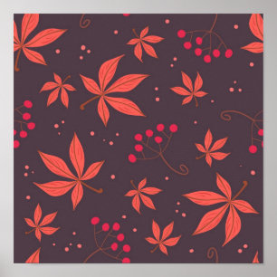 Affiche Motif automne